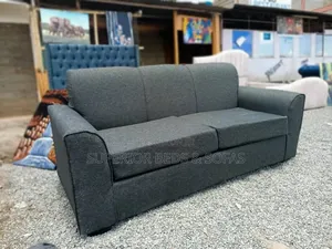 Grey Modern 3 Seater Sofa