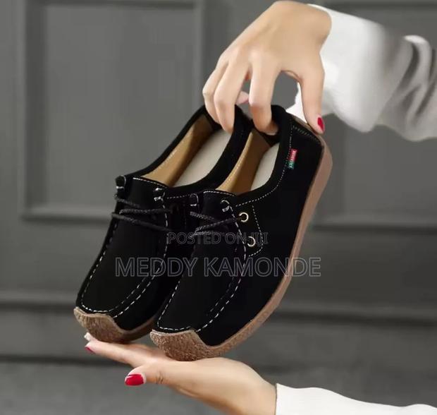 Black Sued Shoes