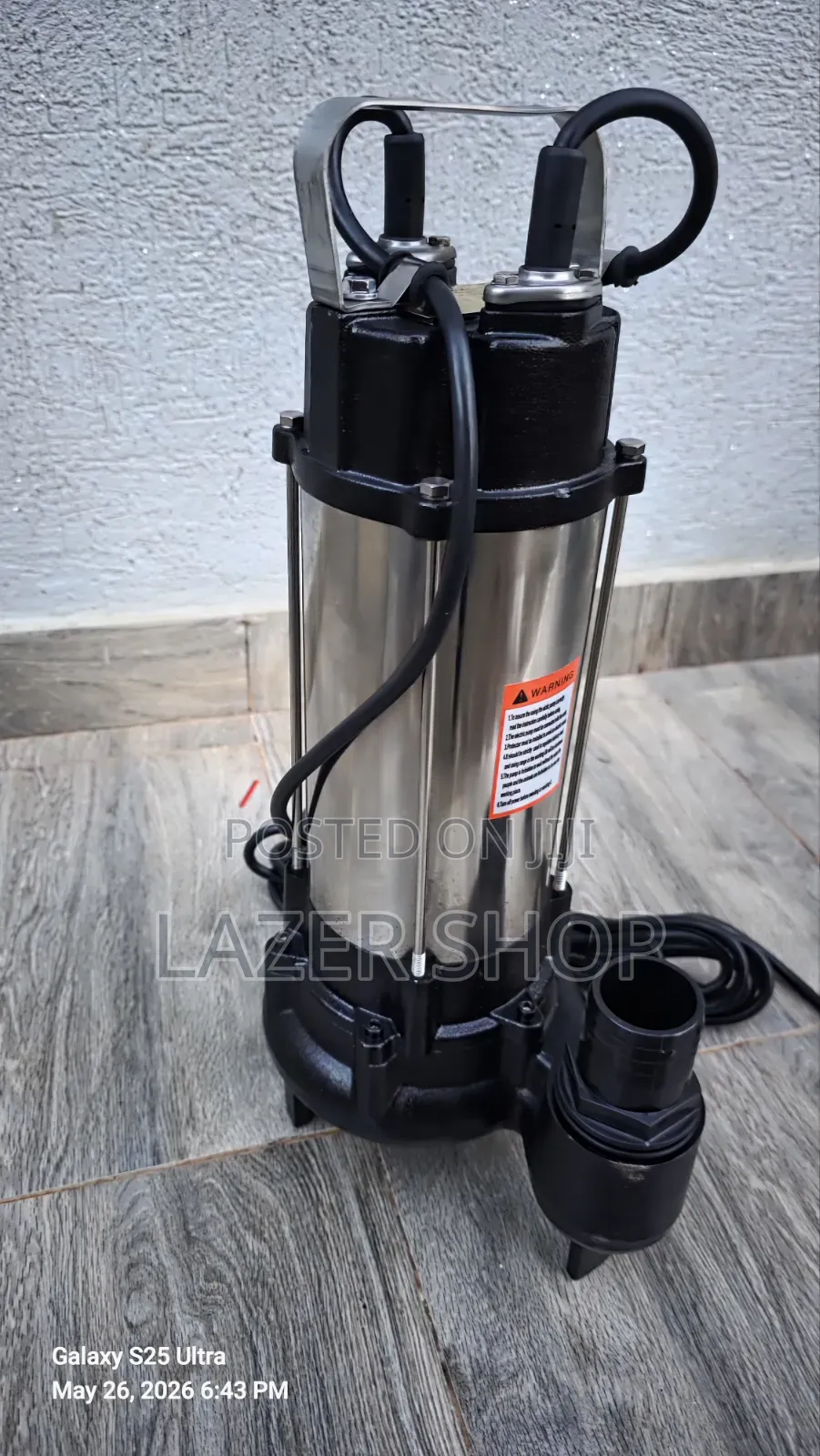 Kunda 3hp Sewage Pump