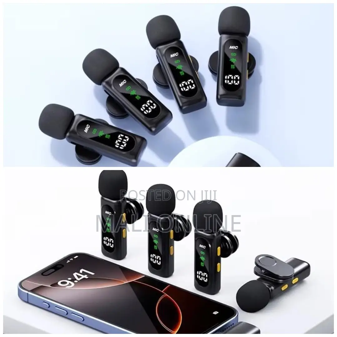Noise Reduction Microphone Type-C Lightning Live Streaming Vlog