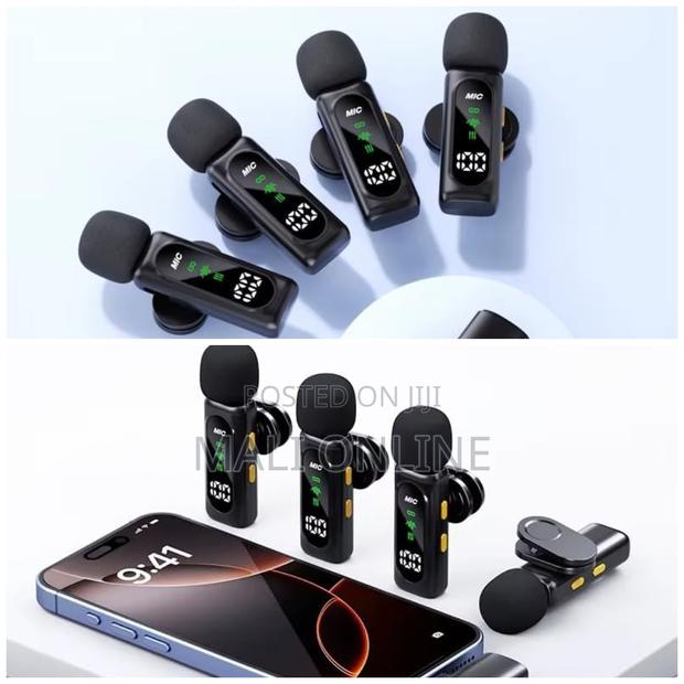Noise Reduction Microphone Type-C Lightning Live Streaming Vlog