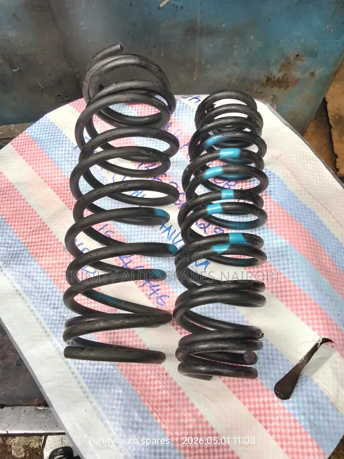 Ex Japan Toyota Vitz Heavy Duty Coil Springs