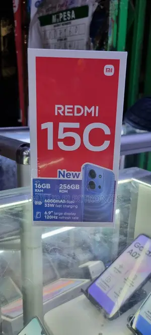 New Xiaomi Redmi 15C 4G 256 GB Red