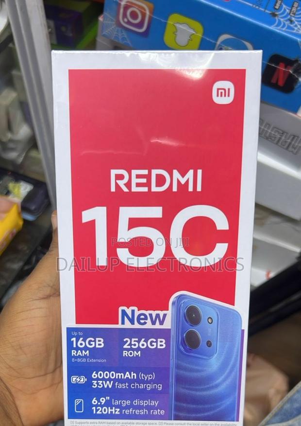 New Xiaomi Redmi 15C 4G 256 GB Red - thumbnail 2