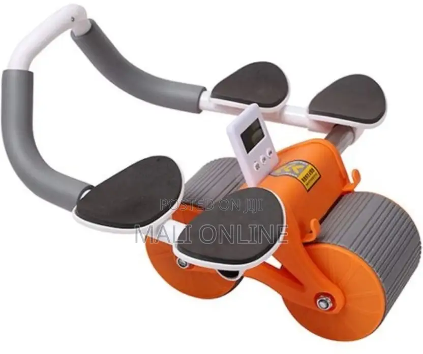 Rebound Automatic Roller Wheel Core Trainer With Elbow Support