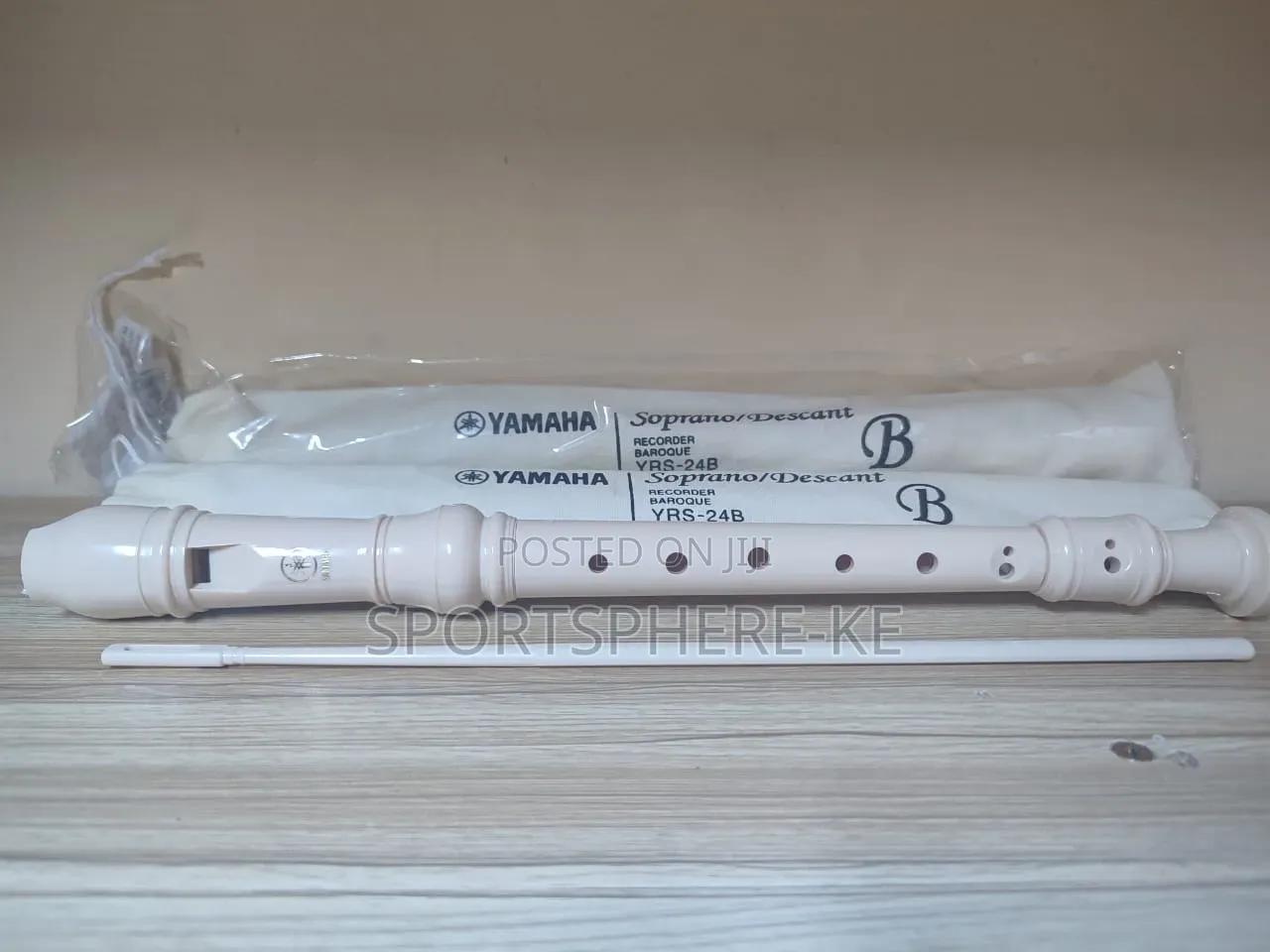 Yamaha Flute B/G Descant Recorder Soprano