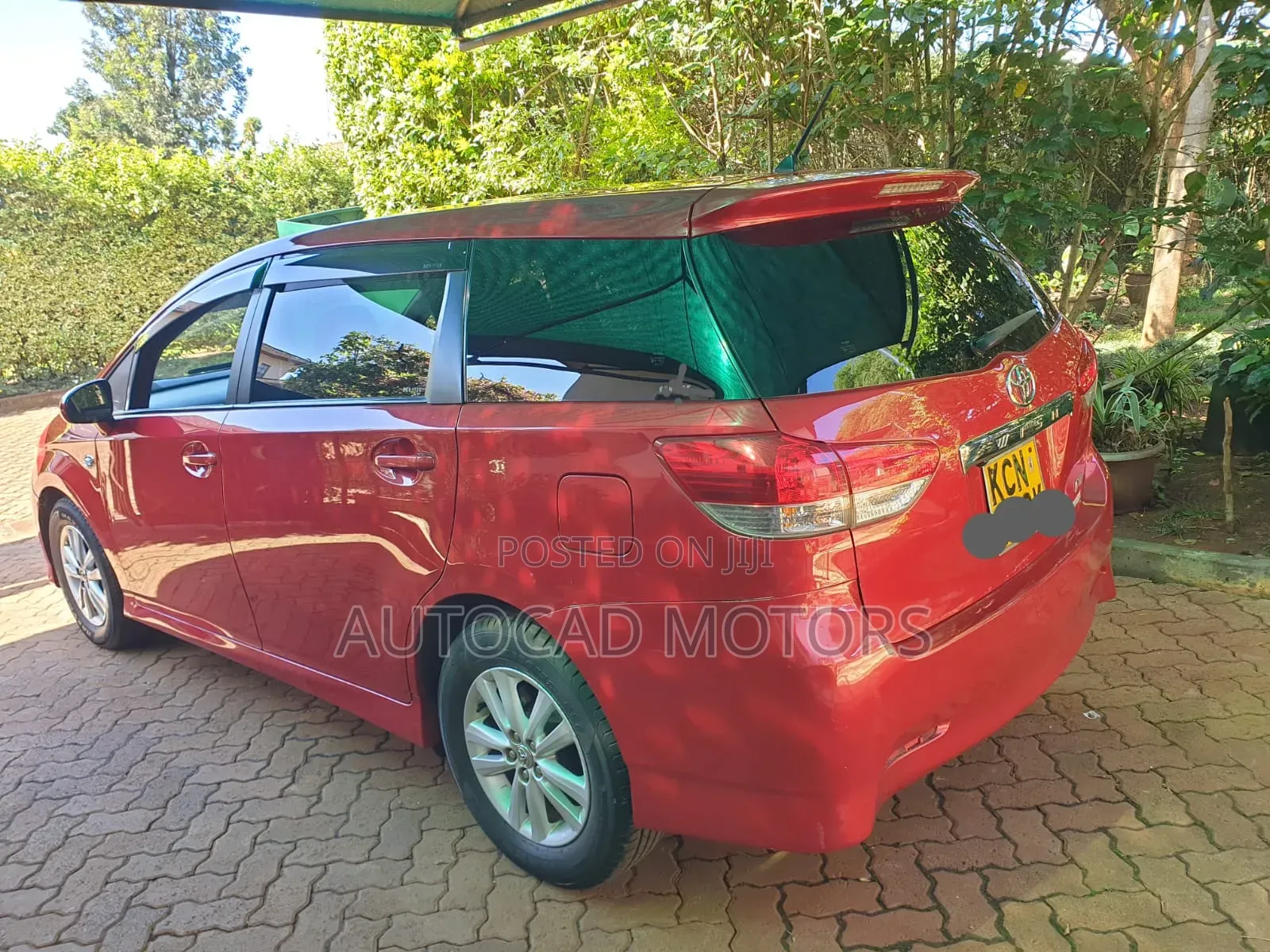 Toyota Wish 2010 Red