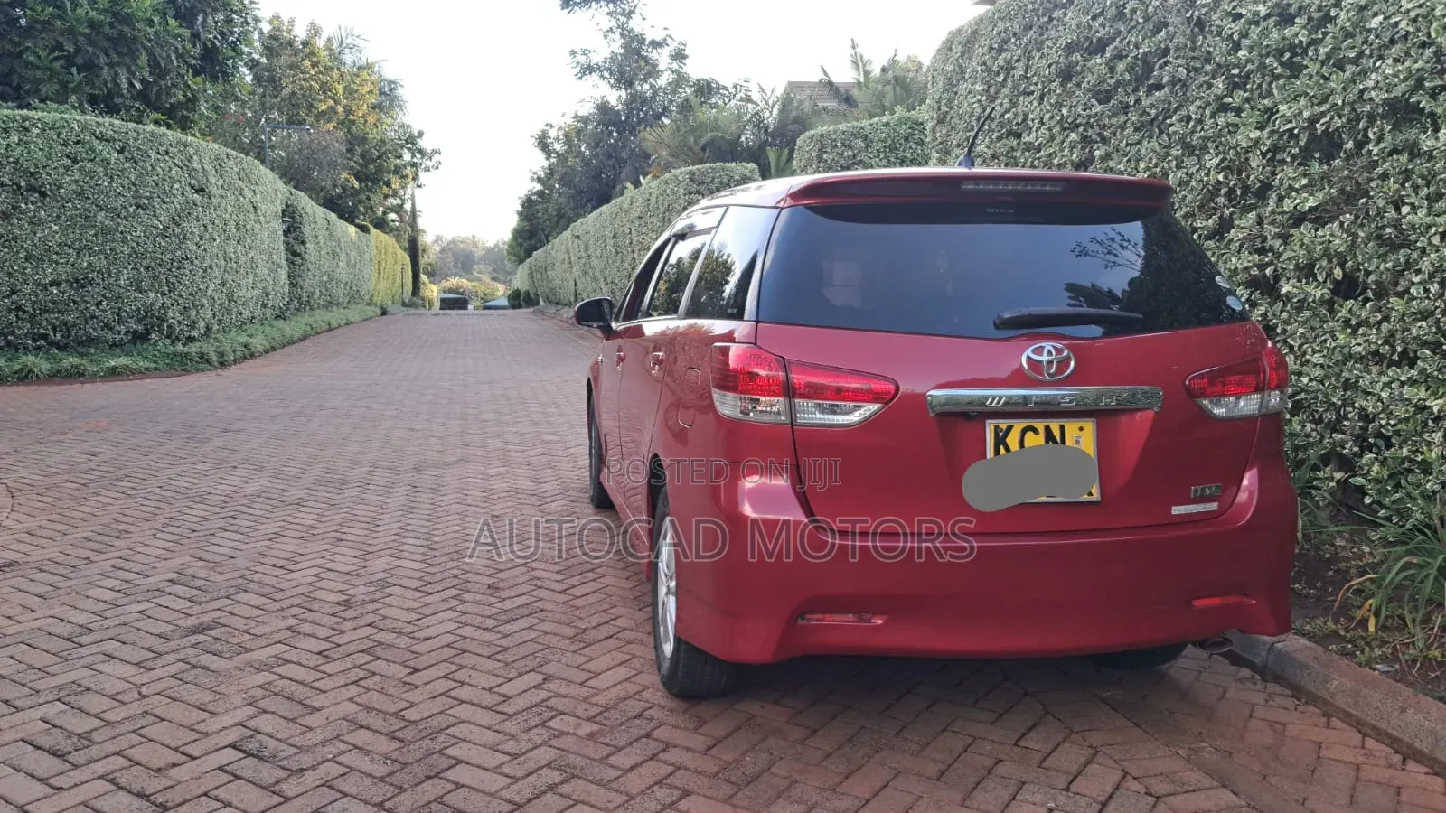Toyota Wish 2010 Red