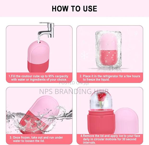 Silicone Facial Ice Roller For Skincare R.T - thumbnail 3