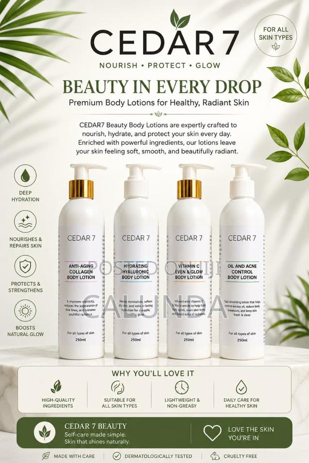 Cedar7 Body Lotions