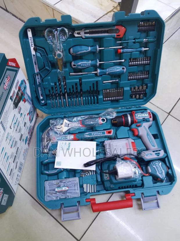 Total Tool Set Electric Drill Tool Box