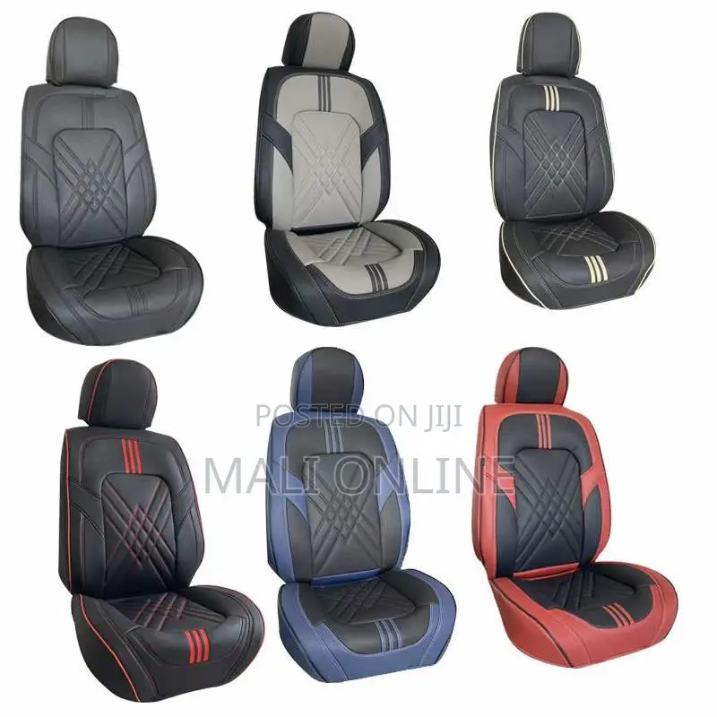 Universal Leather Car Seat Covers Cushion Protector Waterproof Front