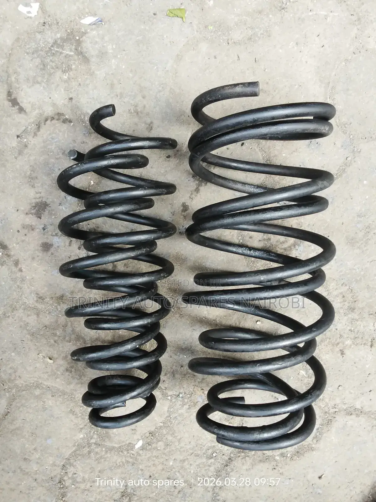Ex Japan Toyota Wish New Model Front and Rear Heavy Duty Coil Springs