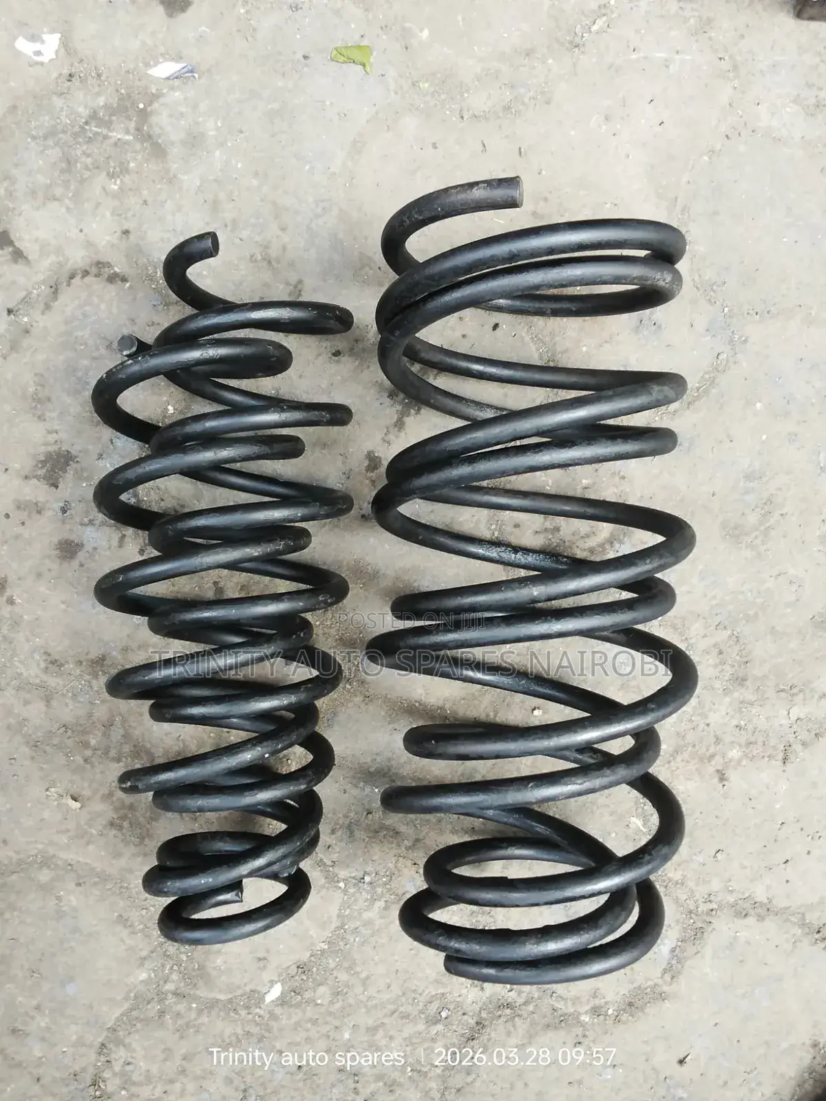 Ex Japan Toyota Wish New Model Front and Rear Heavy Duty Coil Springs