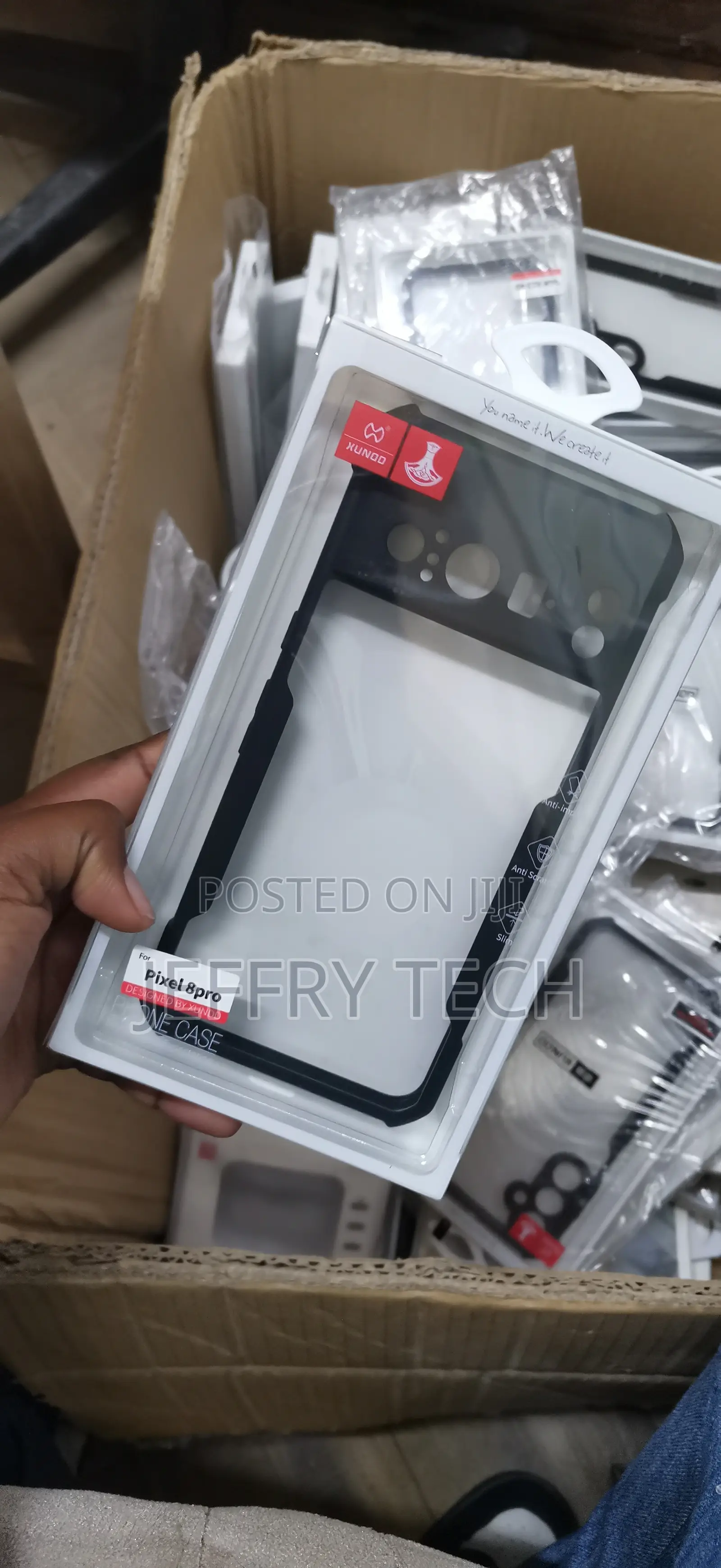 Google Pixel 8 Pro Shookproof Airbag Protective Cover