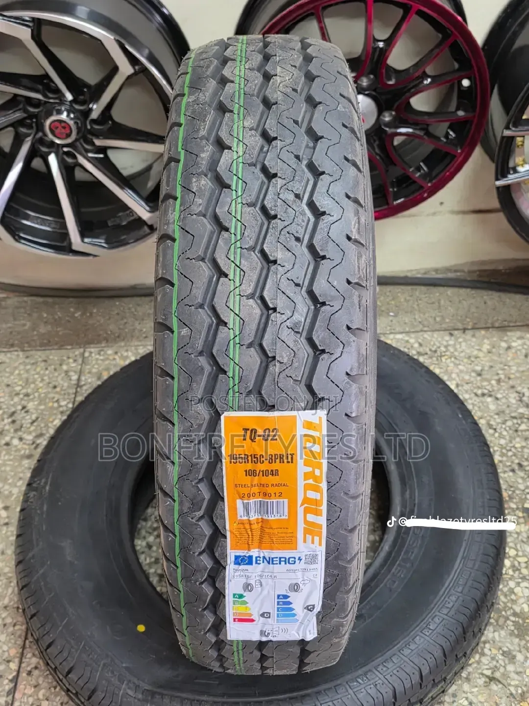 195r15c Torque