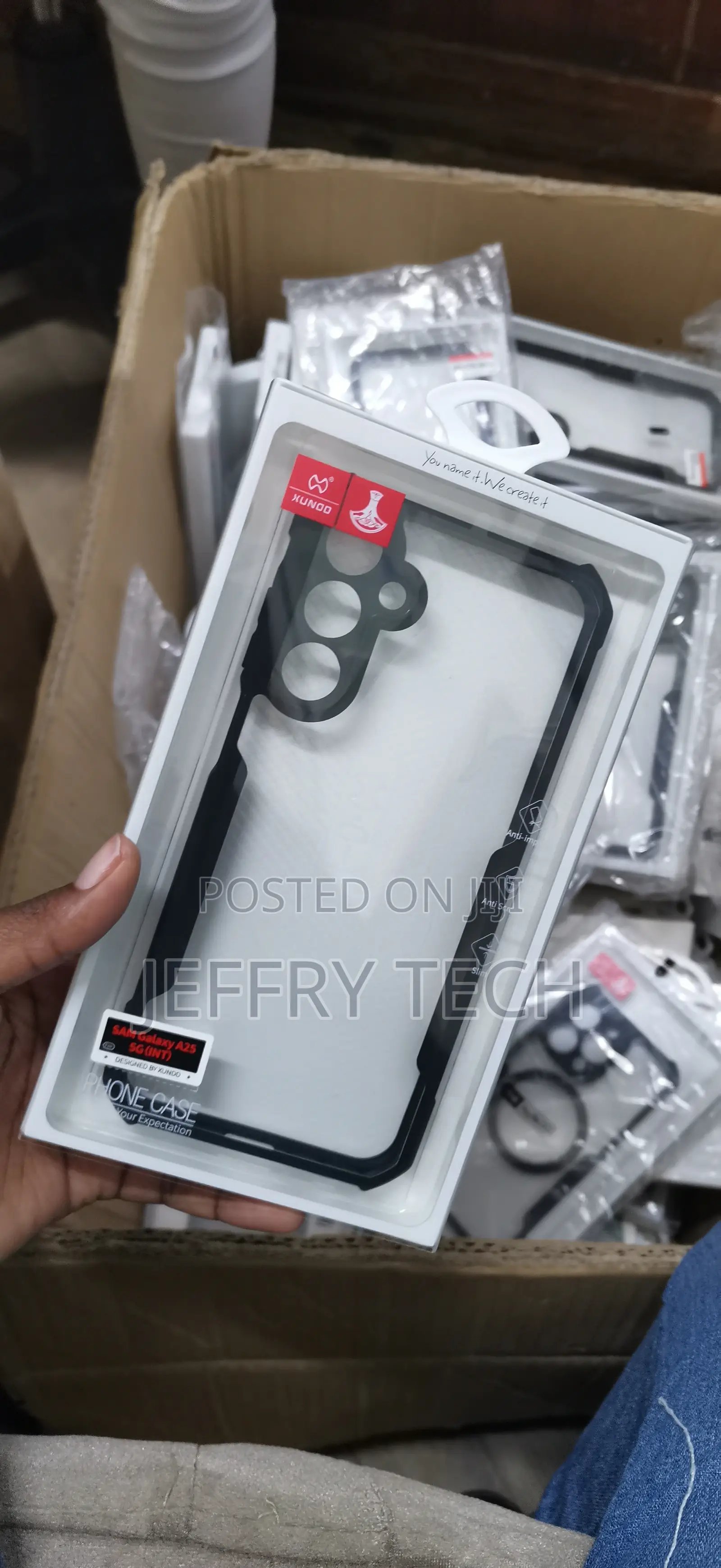 Shookproof Airbag Protective Cover Samsung Galaxy A25 or A55 5g.