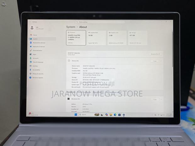 Laptop Microsoft Surface Book 16GB Intel Core i7 SSD 512GB - thumbnail 3