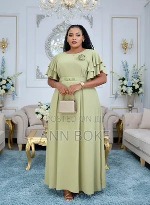 Quality Classy Modest Maxi Dress Sizes 46-54 *
