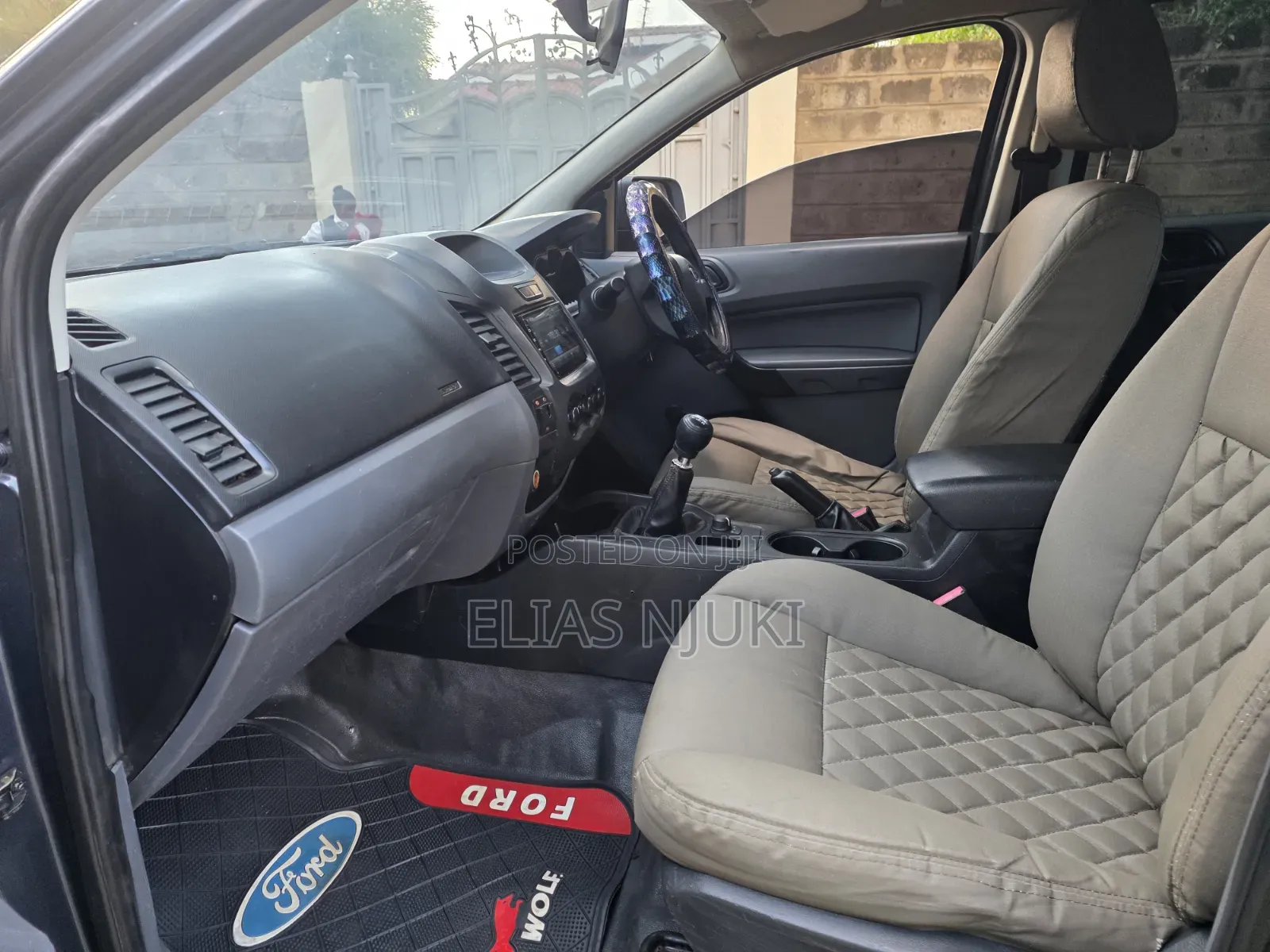 Ford Ranger Wildtrak 2016 Gray