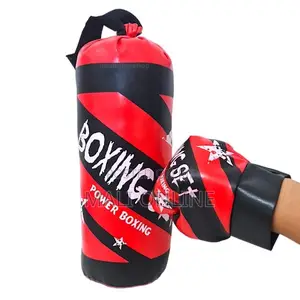 Kids Boxing Exercise Gloves With Durable Training Kit Beginner Fitness