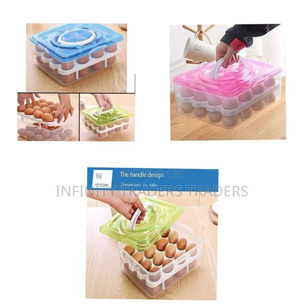 Egg Tray Plastic
Holds 32 Eggs