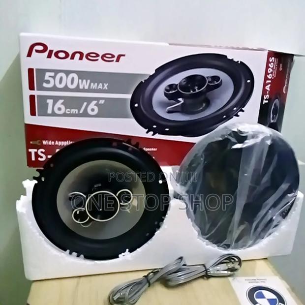 Pioneer 6inch 4wat Speakers With Maximum Power Output of 500watts