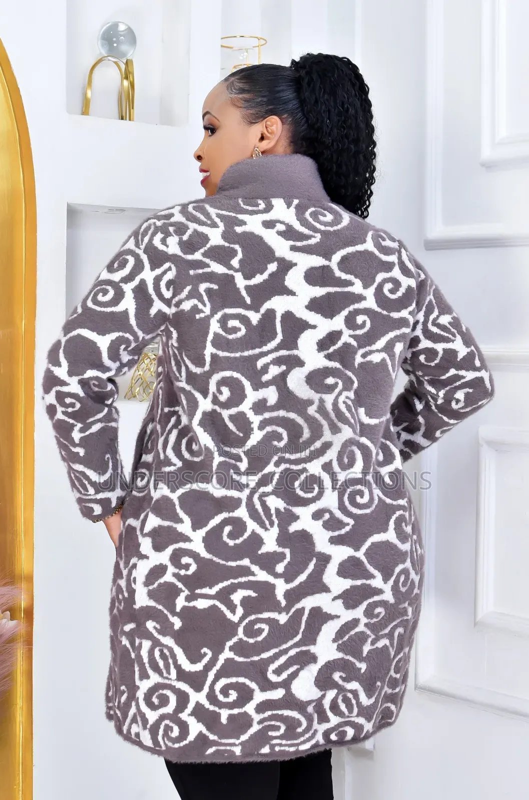 Plus Size Fitting Mummy Sweater