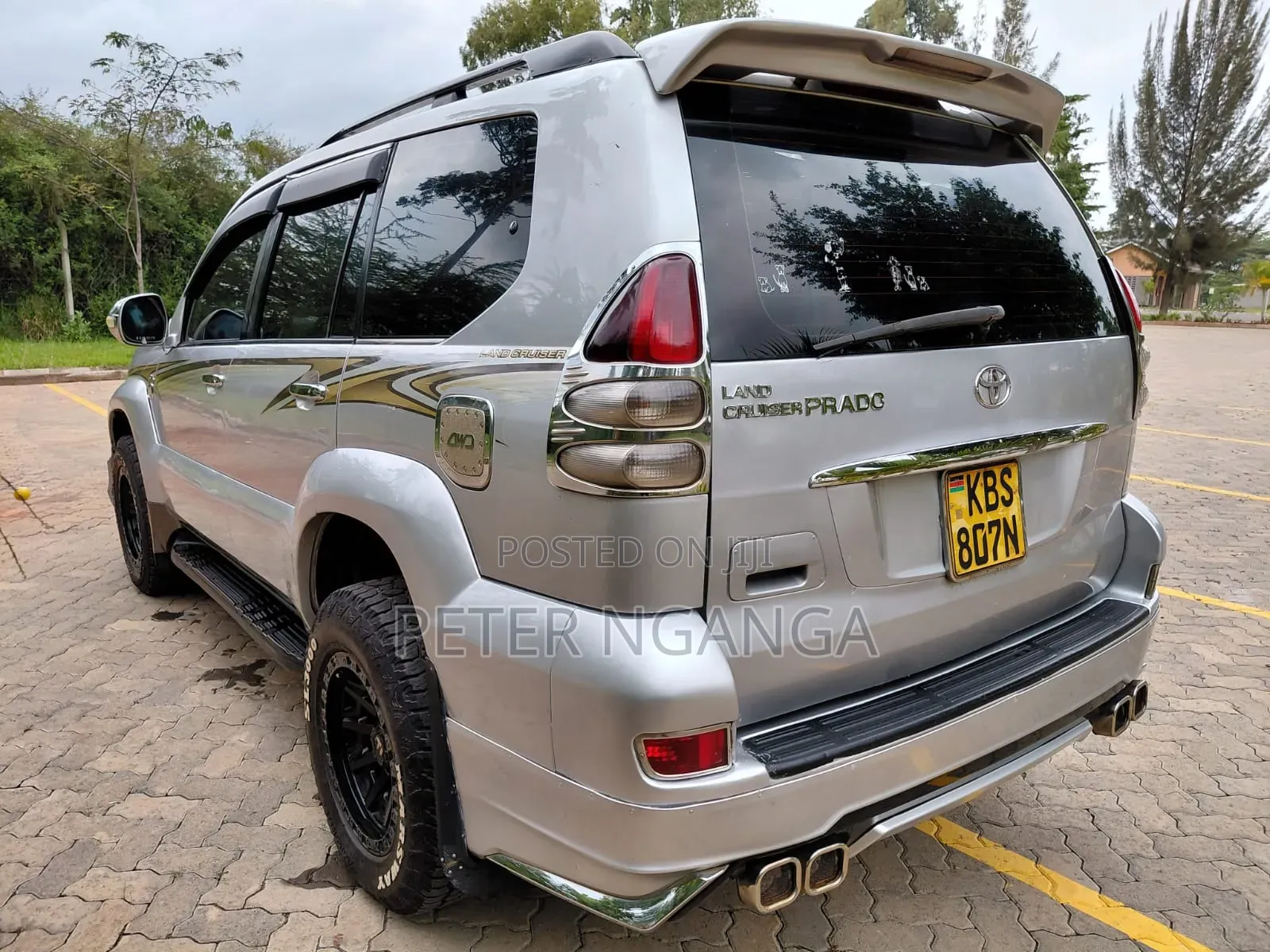Toyota Land Cruiser Prado 3.0 D-4D 5dr 2005 Silver