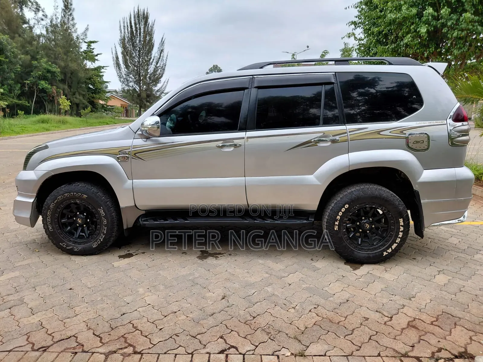 Toyota Land Cruiser Prado 3.0 D-4D 5dr 2005 Silver