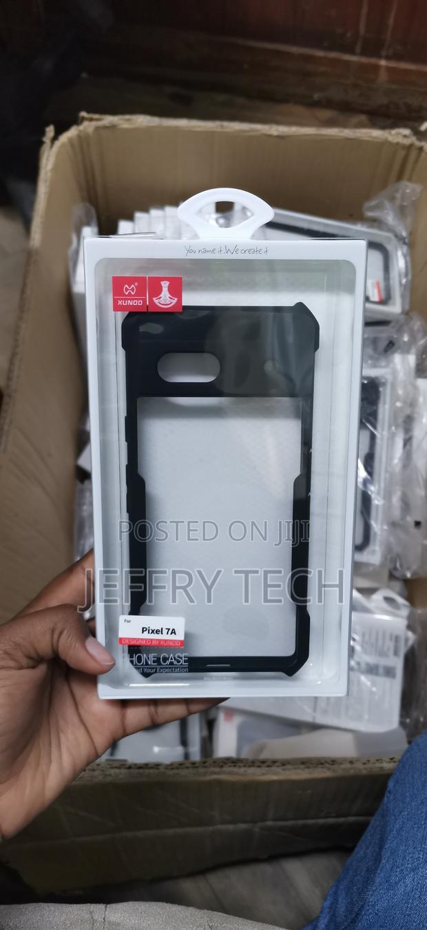 For Google Pixel 7a - Transparent Silica Gel Matte . - main view