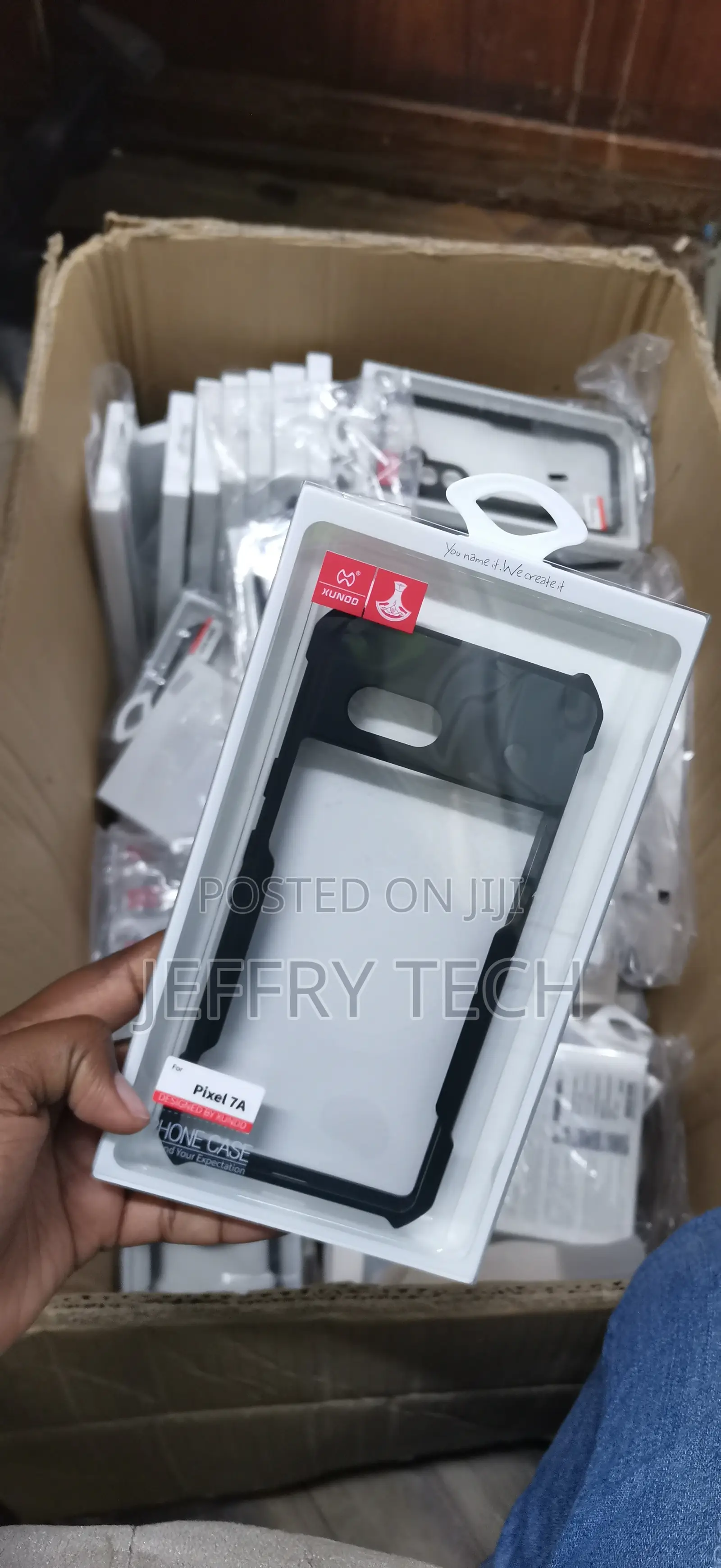 For Google Pixel 7a - Transparent Silica Gel Matte .