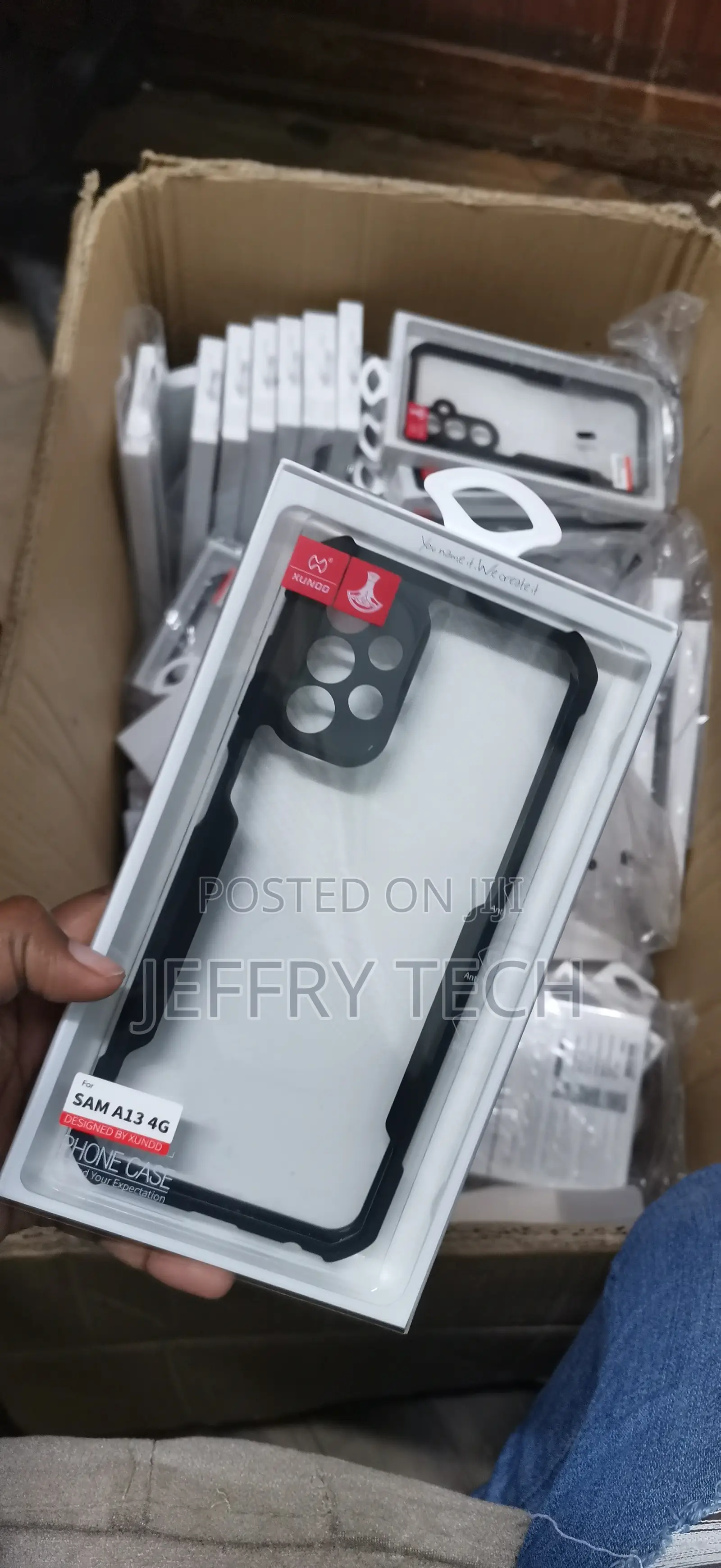 Samsung Galaxy A13 4g Ipaky Super Series Shockproof Transparent Case
