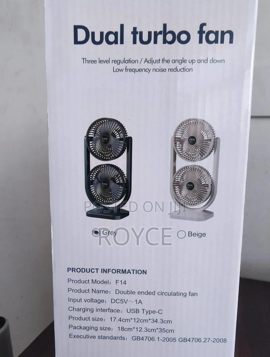 Dual Turbo Fan
