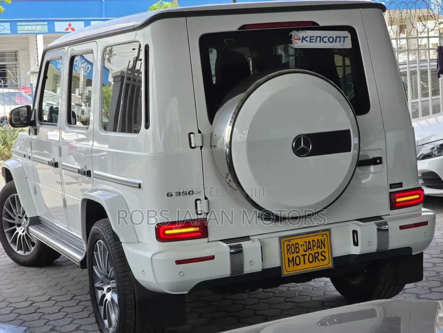 Mercedes-Benz G-Class G 350 d 2020 White
