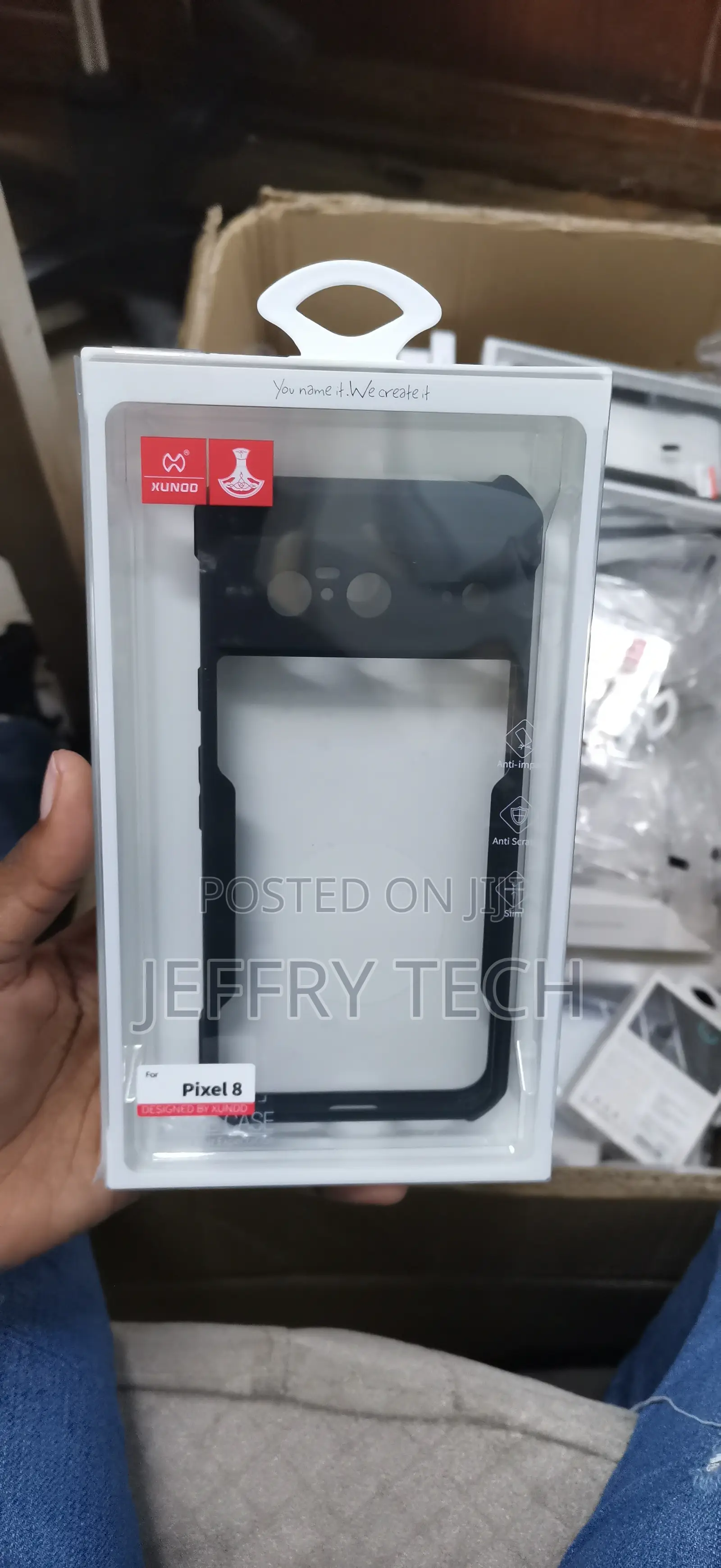 For Google Pixel 8 New Desigen Transparent C Xunddo
