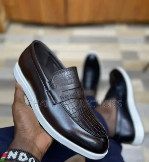 Berluti Dark Brown Laceless Smart Casuals Shoes Size 40 to 45