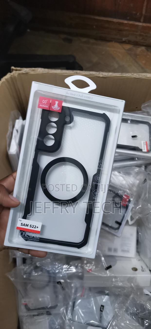 Magnetic Shockproof Phone Case for Samsung Galaxy S22 Plus - thumbnail 2