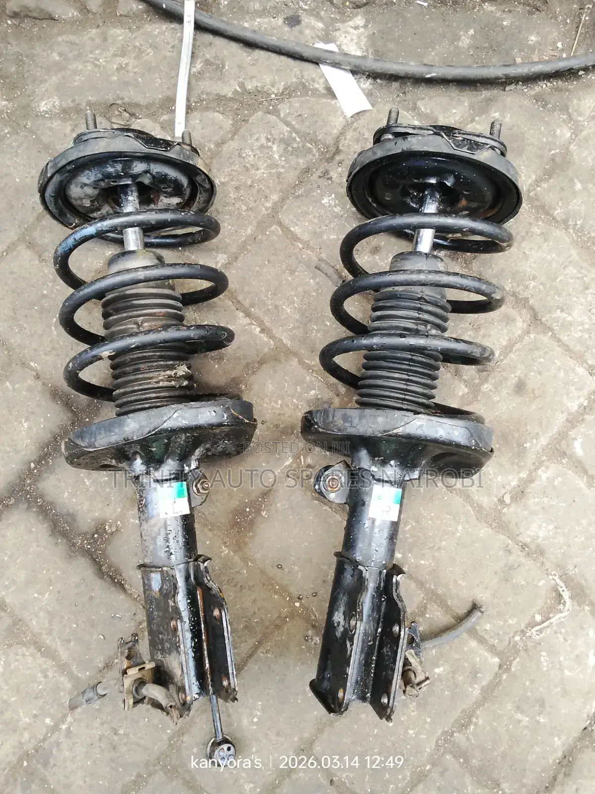 Original Kyb Honda Vezel Complete Front Shock Absorbers
