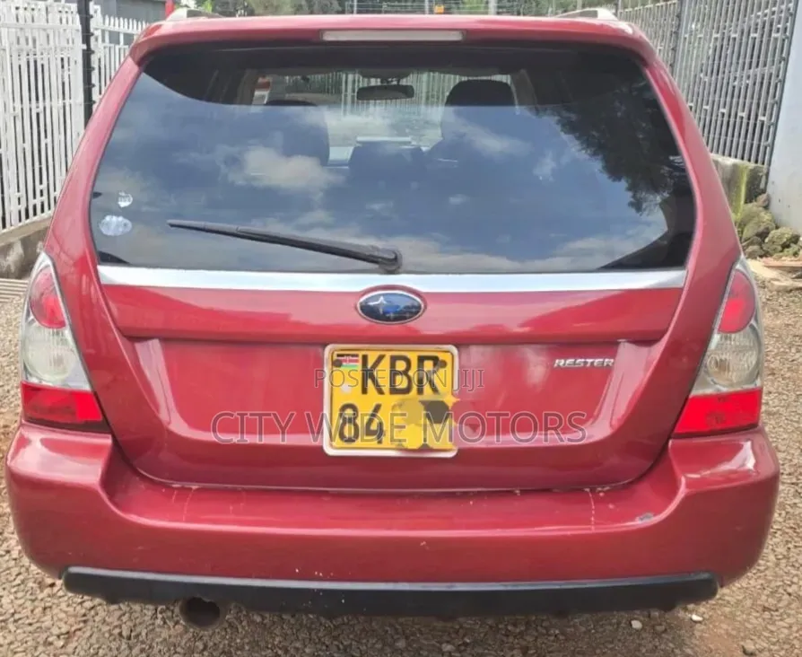 Subaru Forester 2005 Red