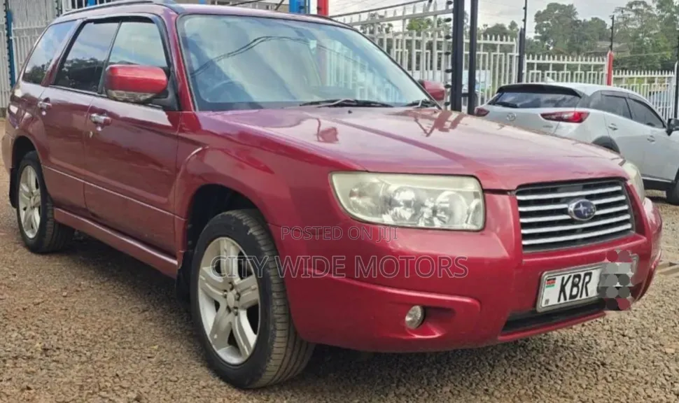 Subaru Forester 2005 Red