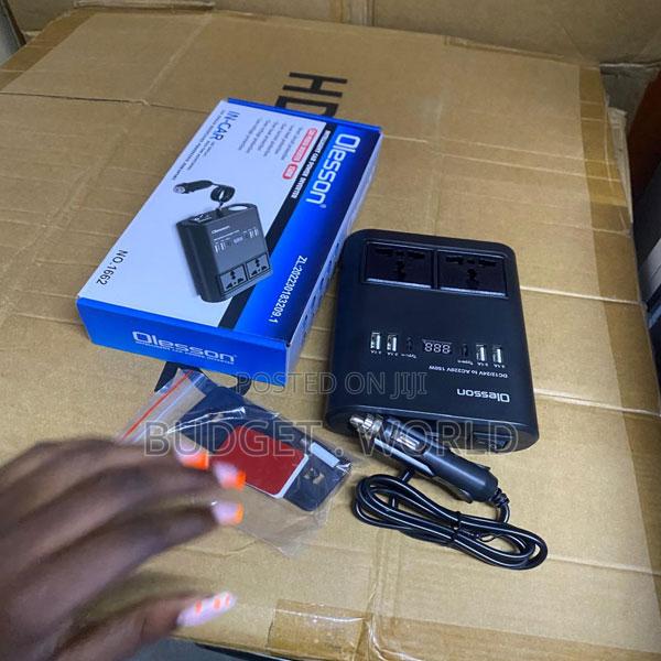 Olesson Fast Charging Car Inverter 150w – Portable Vehicle Power Conve