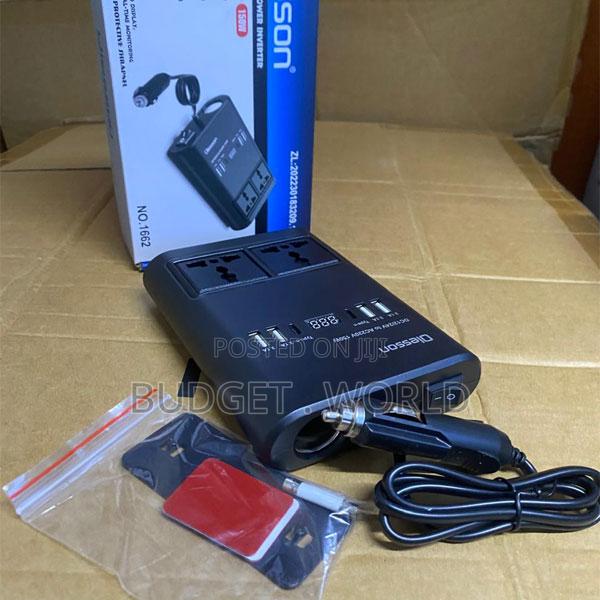Olesson Smart Car Power Inverter 150w – Portable Fast Charging Device