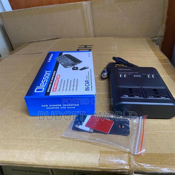 Olesson Portable Car Inverter With Usb Fast Charging – 150w Power Adap