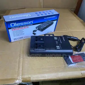 150w Olesson Portable Car Converter – Usb Fast Charging Power Supply