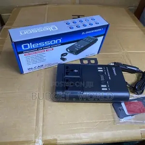 Olesson Portable Car Power Station 150w – Smart Fast Charging Inverter