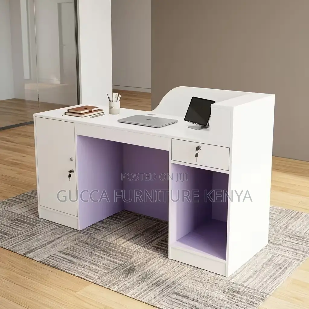 Modern Office Reception Desk.
