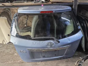 Toyota Vitz 2010 Tail Gate / Boot Door Original Ex Japan