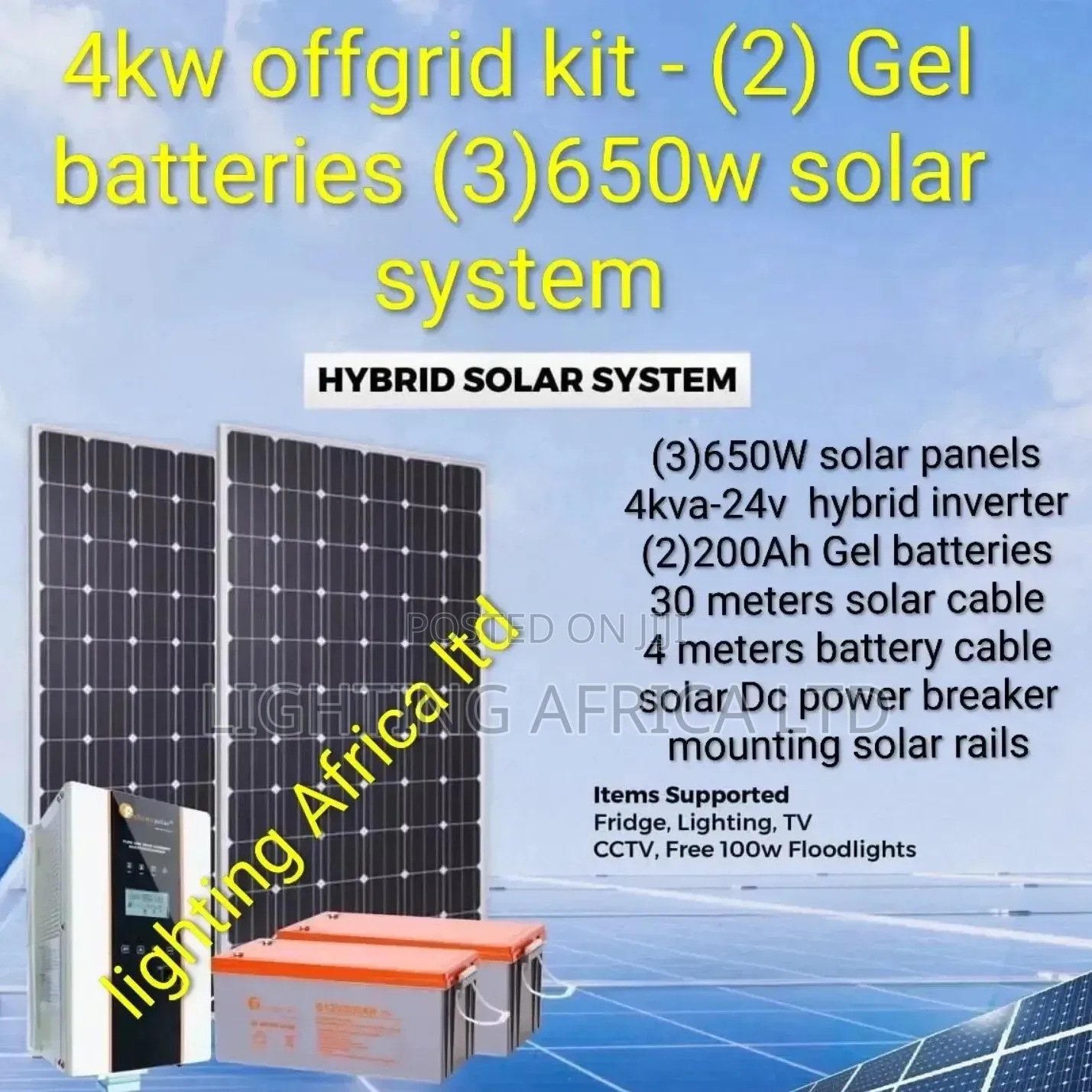 Full Package 4kw Offgrid