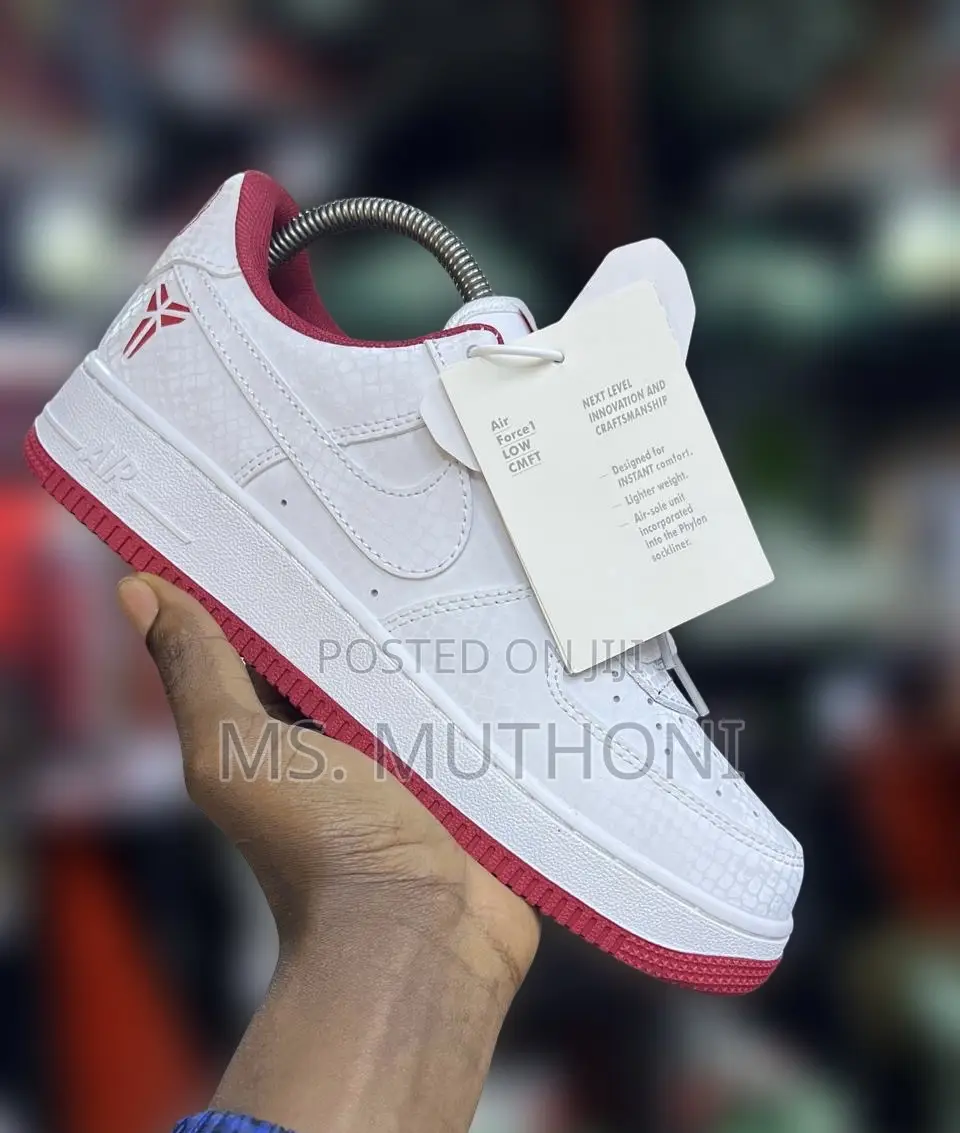 Nike Air Force 1 Low Featuring a Unique "Kobe" Inspired Design. 37-45